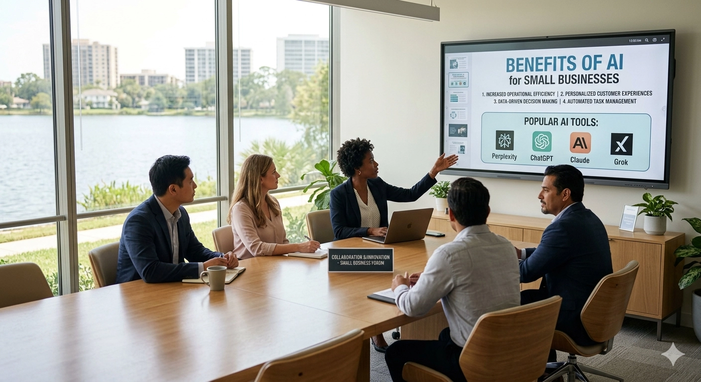 Smarter Automation with AI for Small Businesses benefits for small businesses